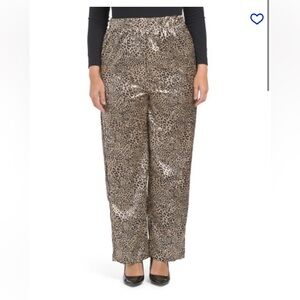 NWT Silky Cheetah Pants